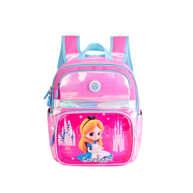 Mochila con luz LED para la escuela secundaria